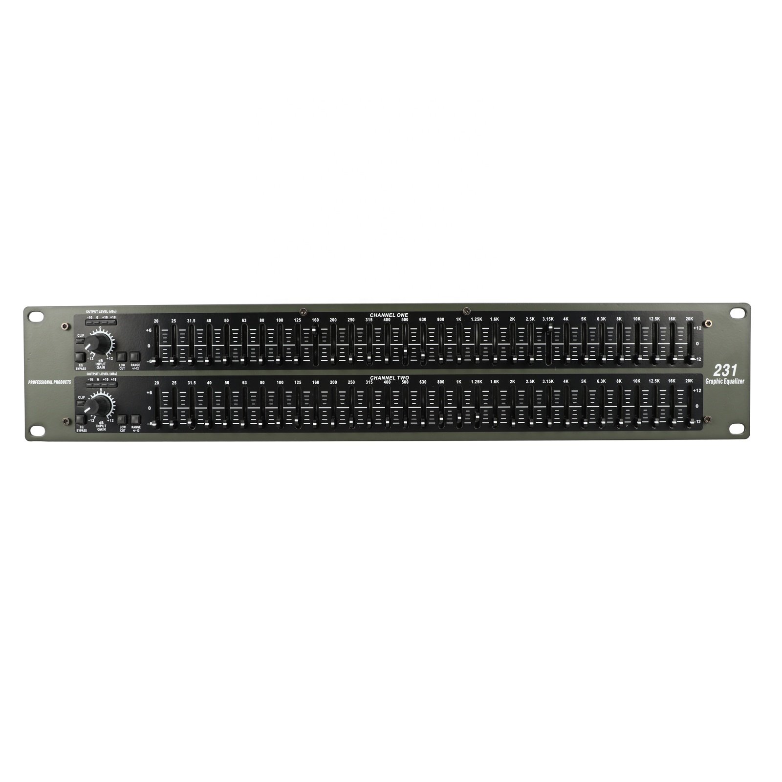 231 Discount Offer Dual 31-band Audio Graphic Equalizer Professional Sound Equipment 1/3-octave Constant Q frequency band