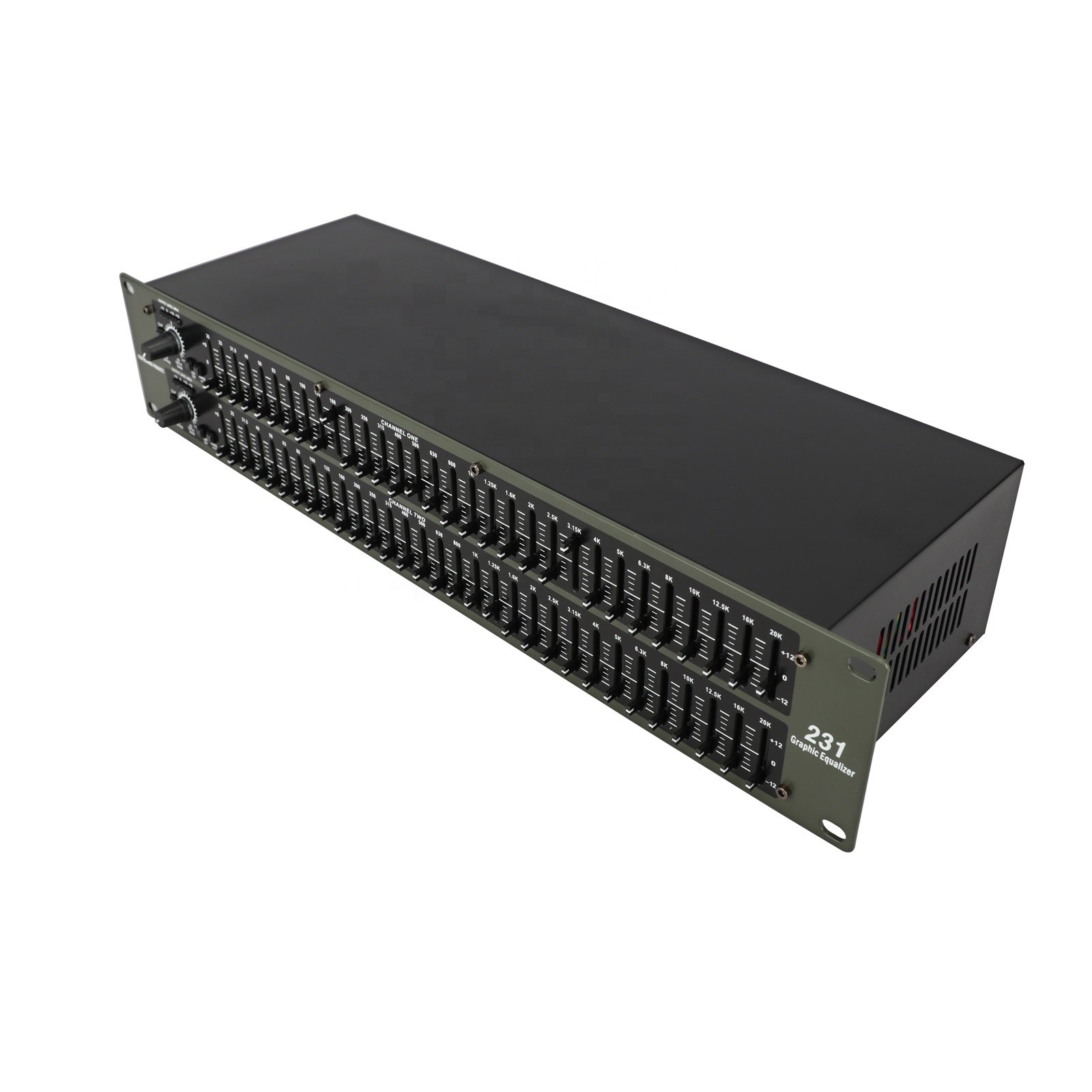 231 Discount Offer Dual 31-band Audio Graphic Equalizer Professional Sound Equipment 1/3-octave Constant Q frequency band