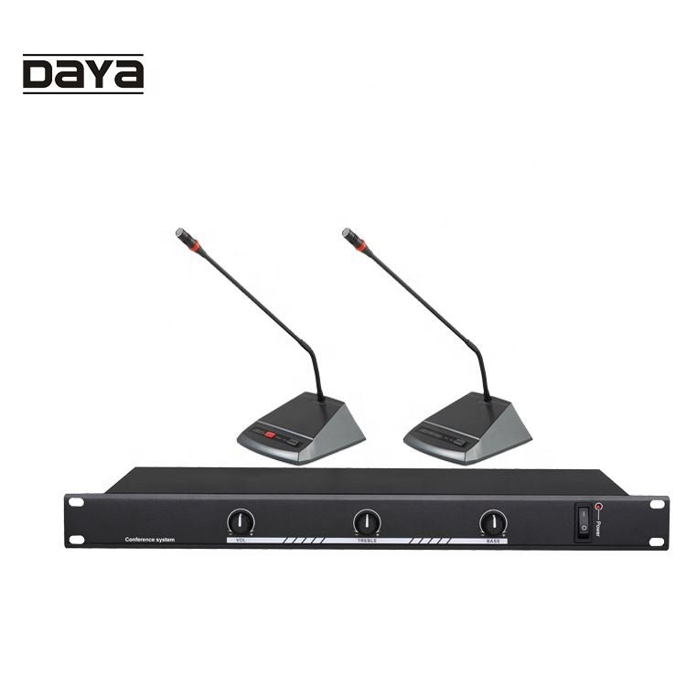 Mono Classic Style Conference Microphone Speakerphone Wired Uhf Mono Wireless In-ear Monitor System Broadcasting Equipment 75db