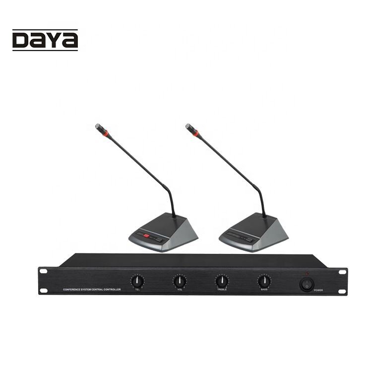 Mono Classic Style Conference Microphone Speakerphone Wired Uhf Mono Wireless In-ear Monitor System Broadcasting Equipment 75db