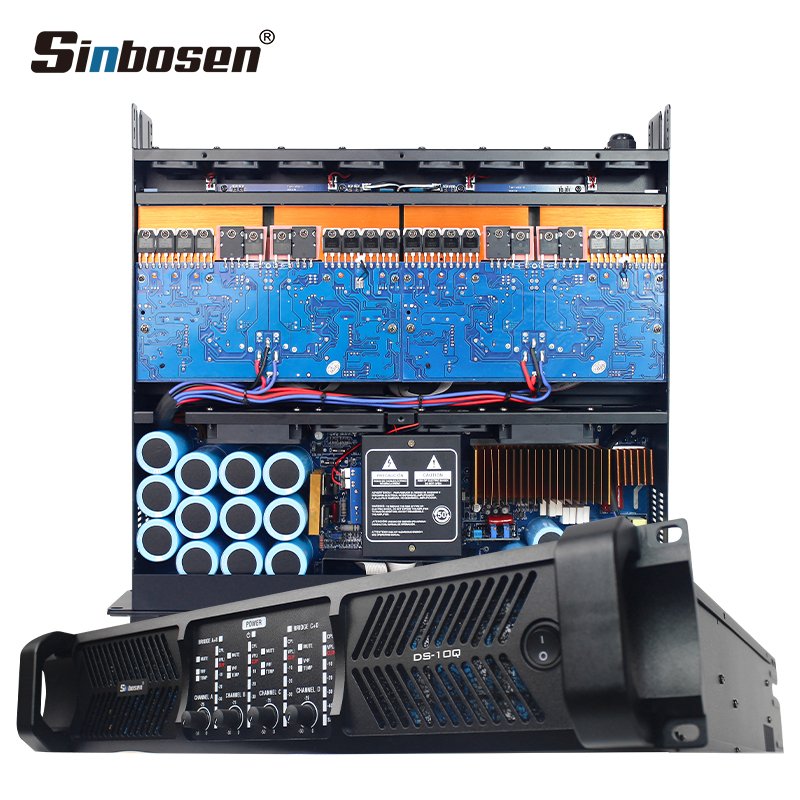 Good for single 15"/dual 15" speaker 4000 watt 4 channel sound audio class td power amplifier professional