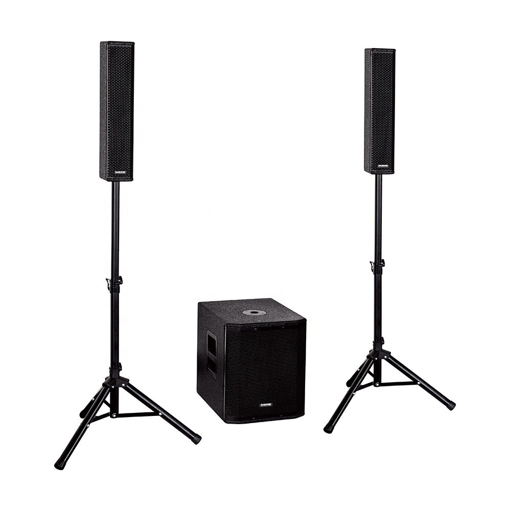 Sabine C100 Active Speaker System Outdoor Indoor Powered Speakers Column Portable Pa System Audio Sound Equipment