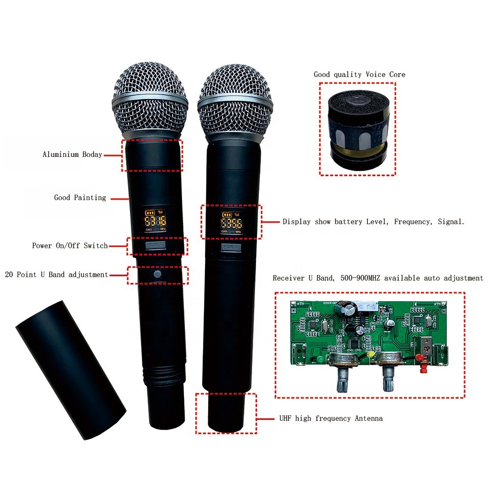Professional audio 1000W 2X12"Subwoofer PA speaker system BT TWS karaoke sets dj system 4 channel powered mixer bocina parlant