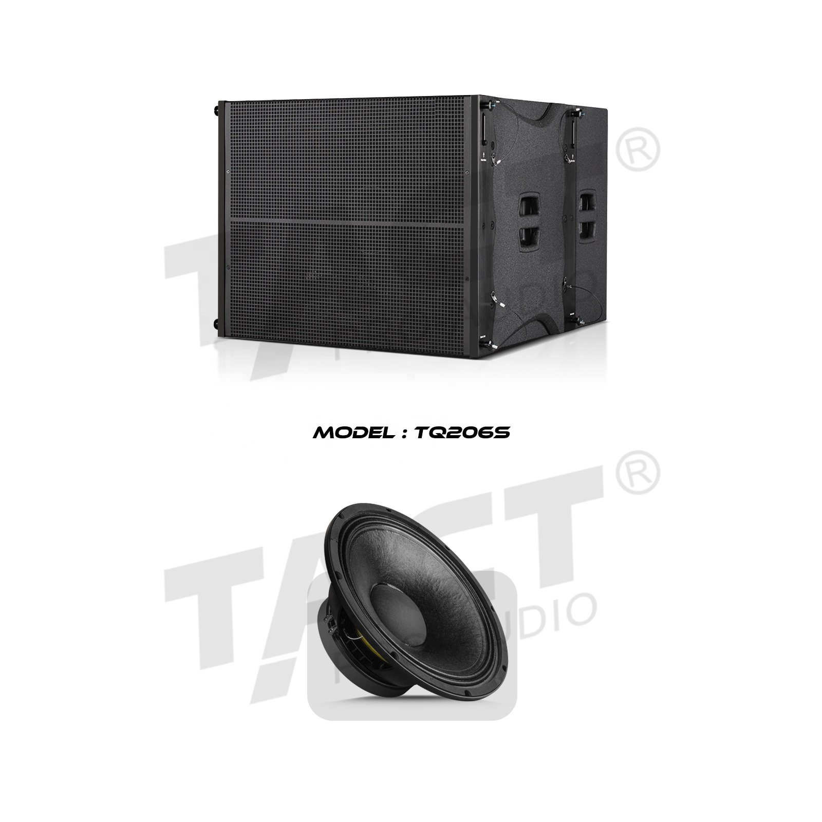 Factory price dual 6 inch line array sound system for hall wedding speaker