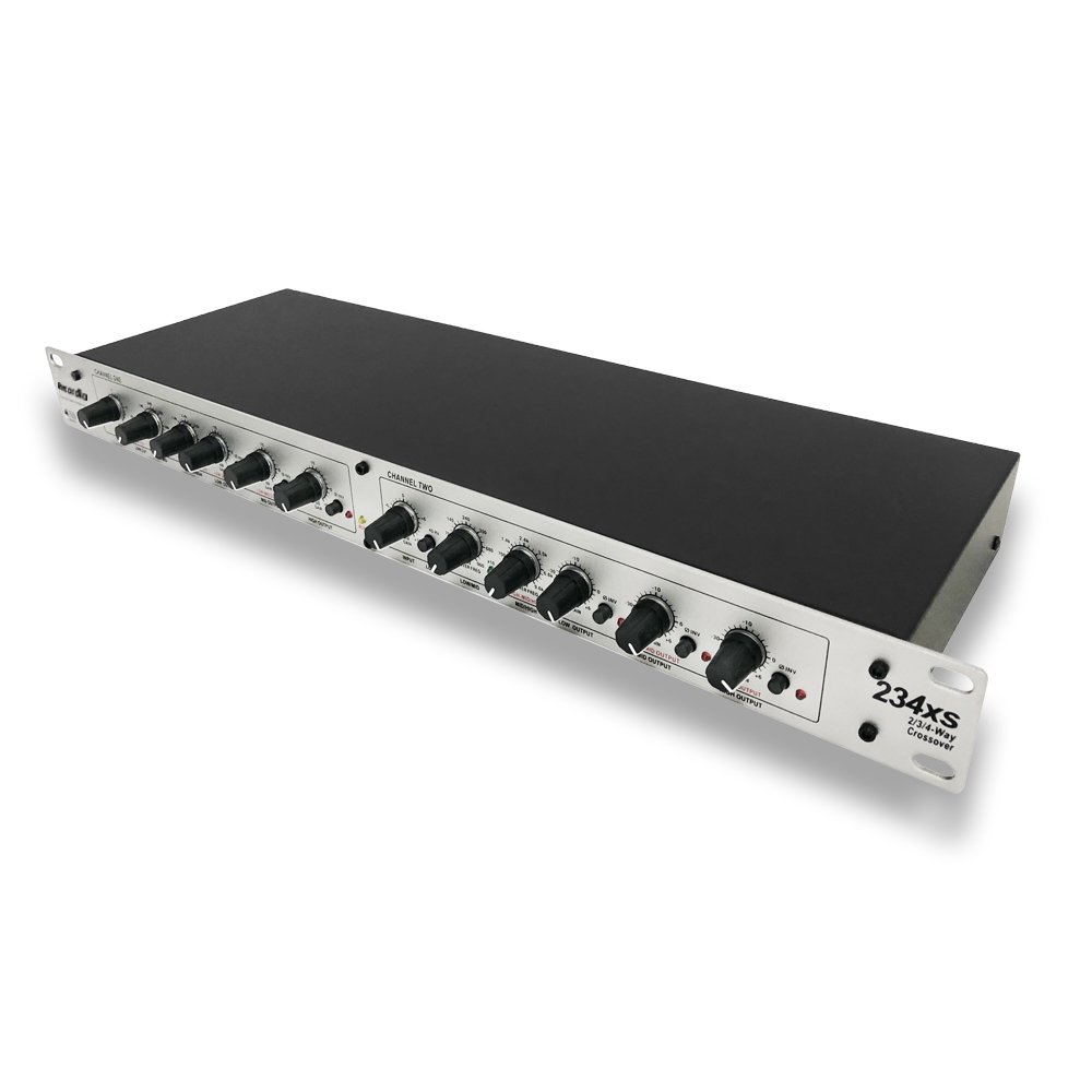 GAX-234XL Professional Sound Peripheral Equipments Stereo 2/3 Way, Mono 4-Way 234XL Crossover audio Equalizer with XLR Connector