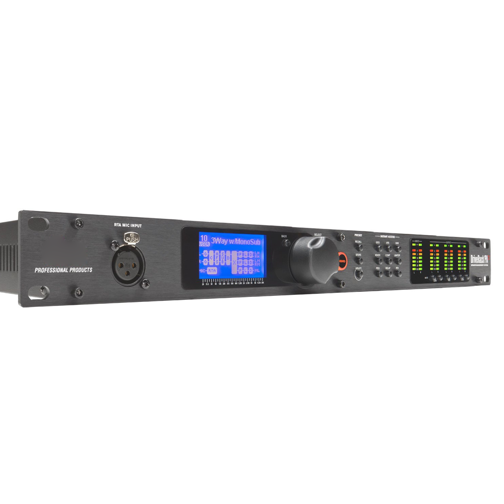 Procesador De Audio Dbx Driverack PA2 Speaker management system PA2 digital audio processor 2 in 6 out audio equalizer