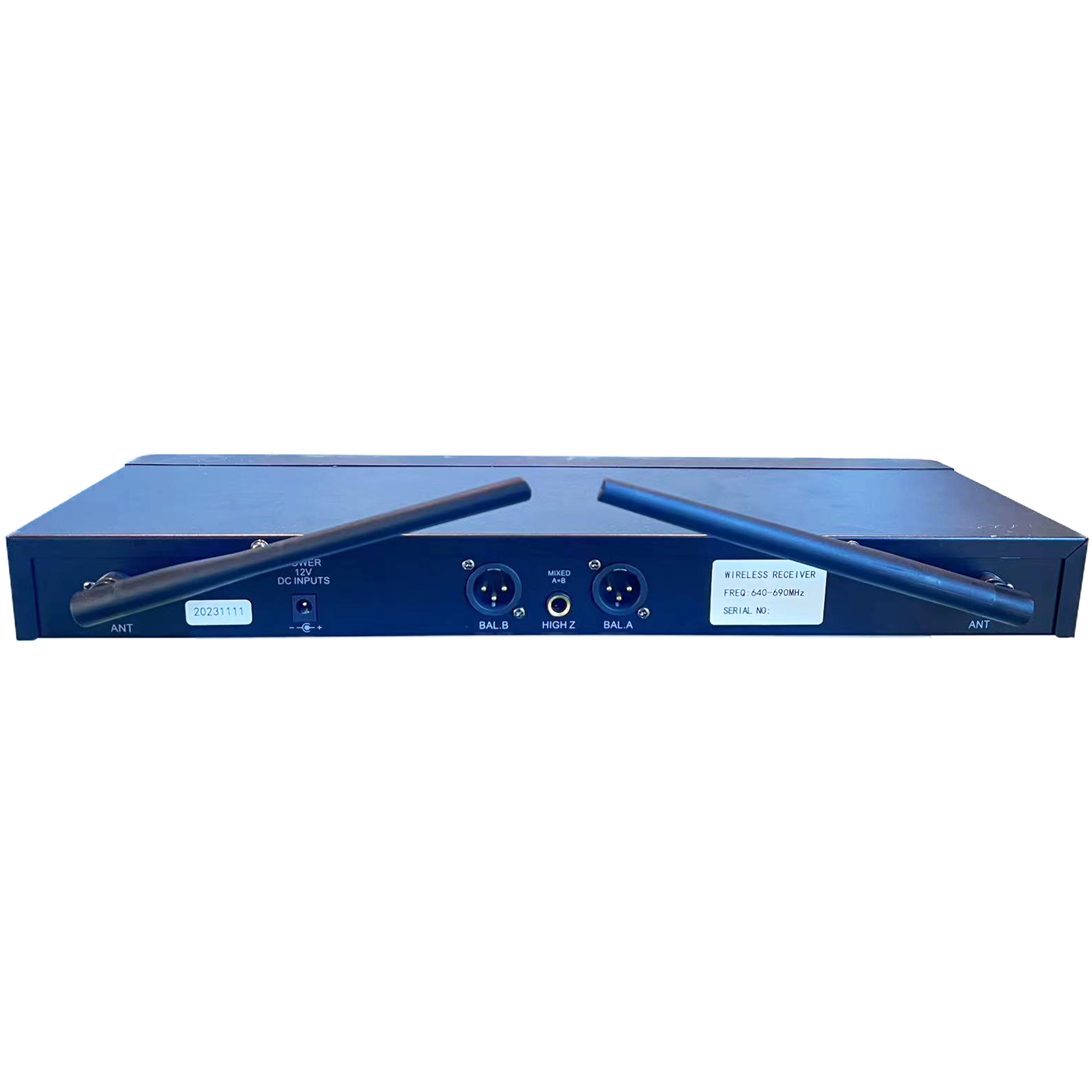 High Quality Audio Sound Equipment Directly Sold Metal Wireless Microphone for High-Quality Karaoke and Entertainment