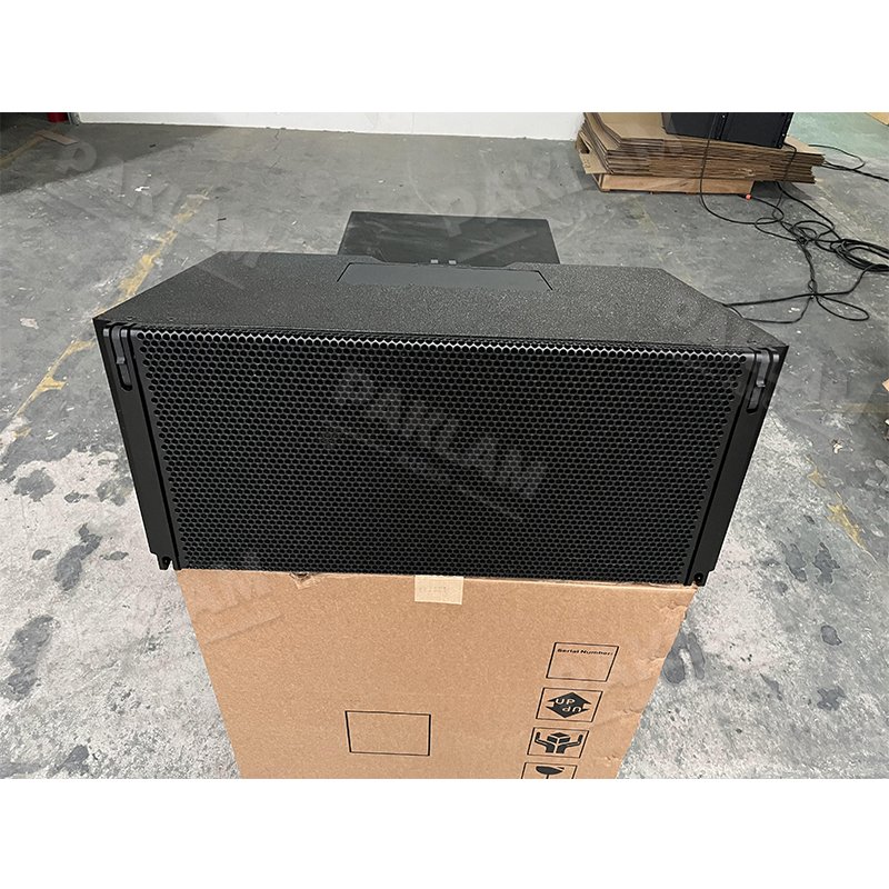 PAKLAM AUDIO audio sound equipment double 10 inch line array 3 way speaker neodymium speaker high driver professional audio