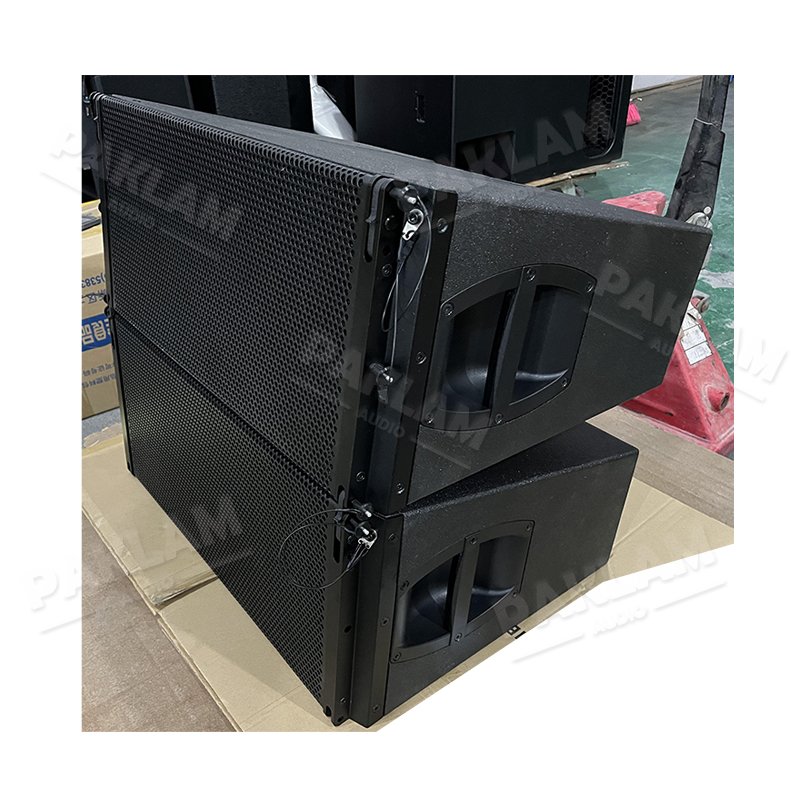 PAKLAM AUDIO audio sound equipment double 10 inch line array 3 way speaker neodymium speaker high driver professional audio