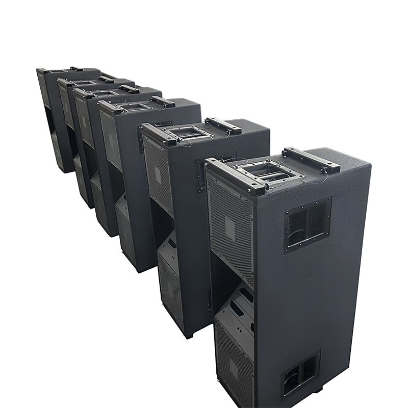 V488 double 12 inch three way passive audio-line-array-speaker