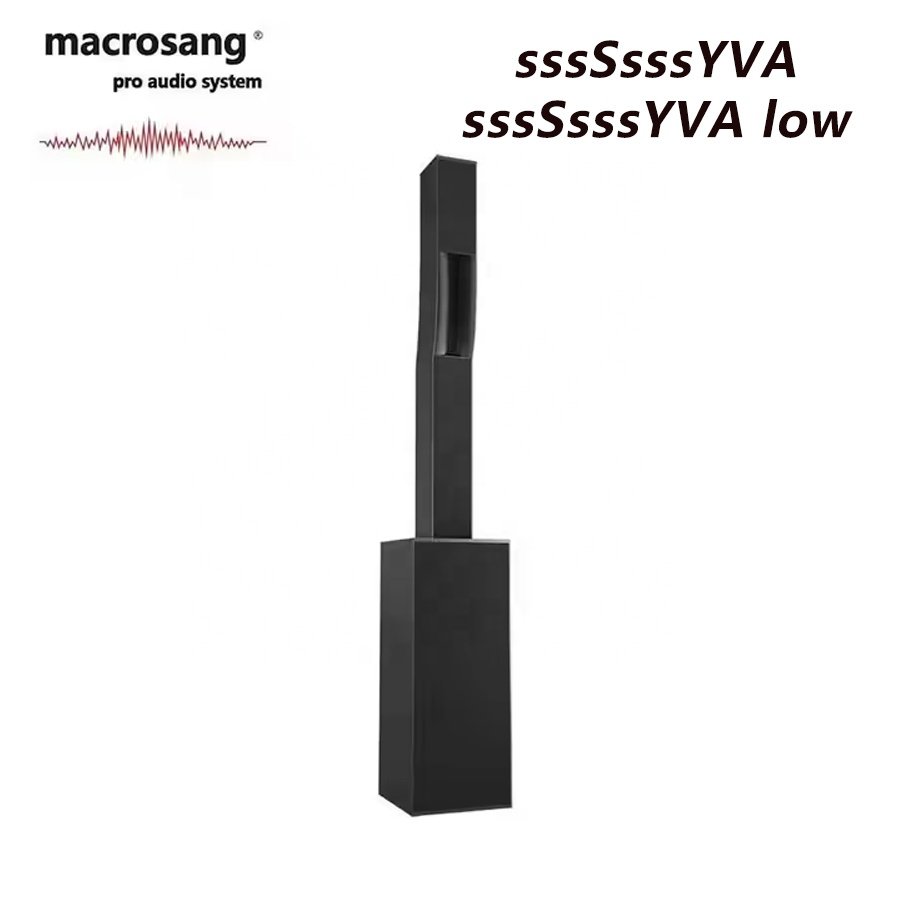macrosang sssSsssYVA LA4X mini line array speaker sound system professional audio system dj sound system set