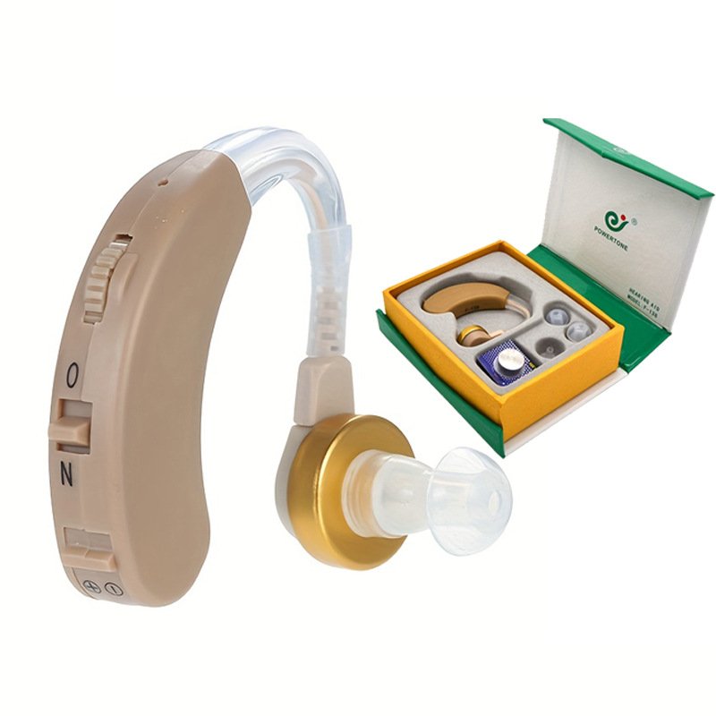 Rechargeable Earback Hearing Aid for Elderly Loudspeaker Sound Enhancement Comfortable Elderly Hearing Aid