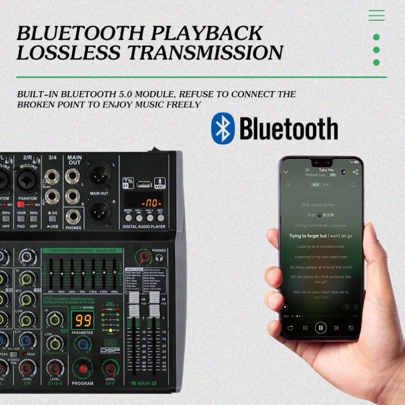 Professional Mixer Audio For Wholesales
