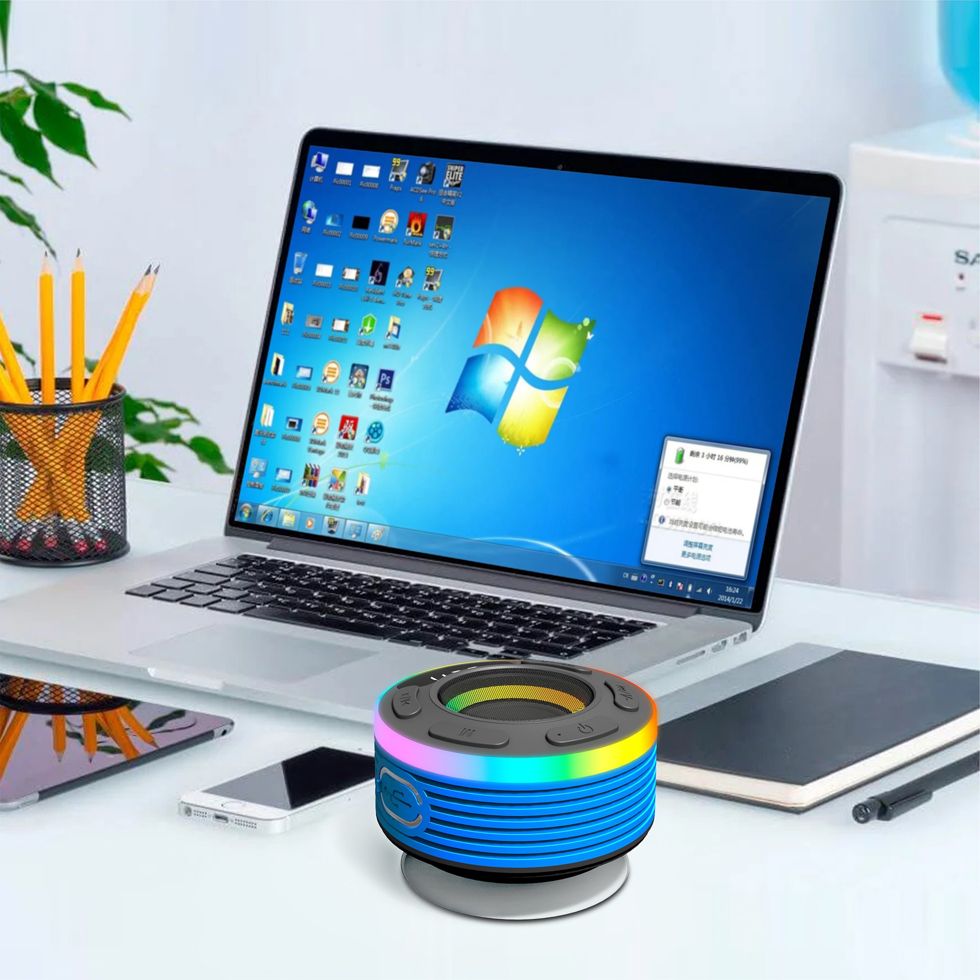BT Mini Multi-functional &Wireless IPX7 Waterproof Car Speaker FM radio Portable sound equipment/amplifiers/speaker