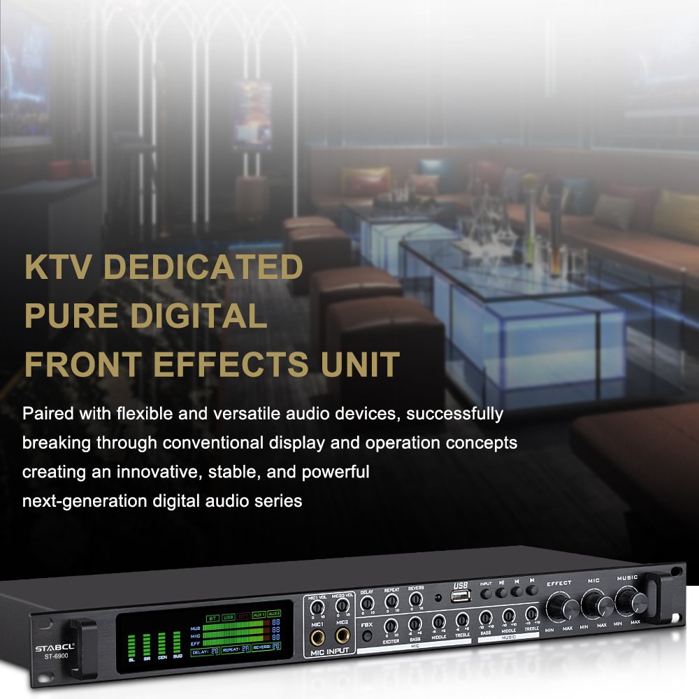 ST-6900 DSP digital audio processor for professional stage sound equipment