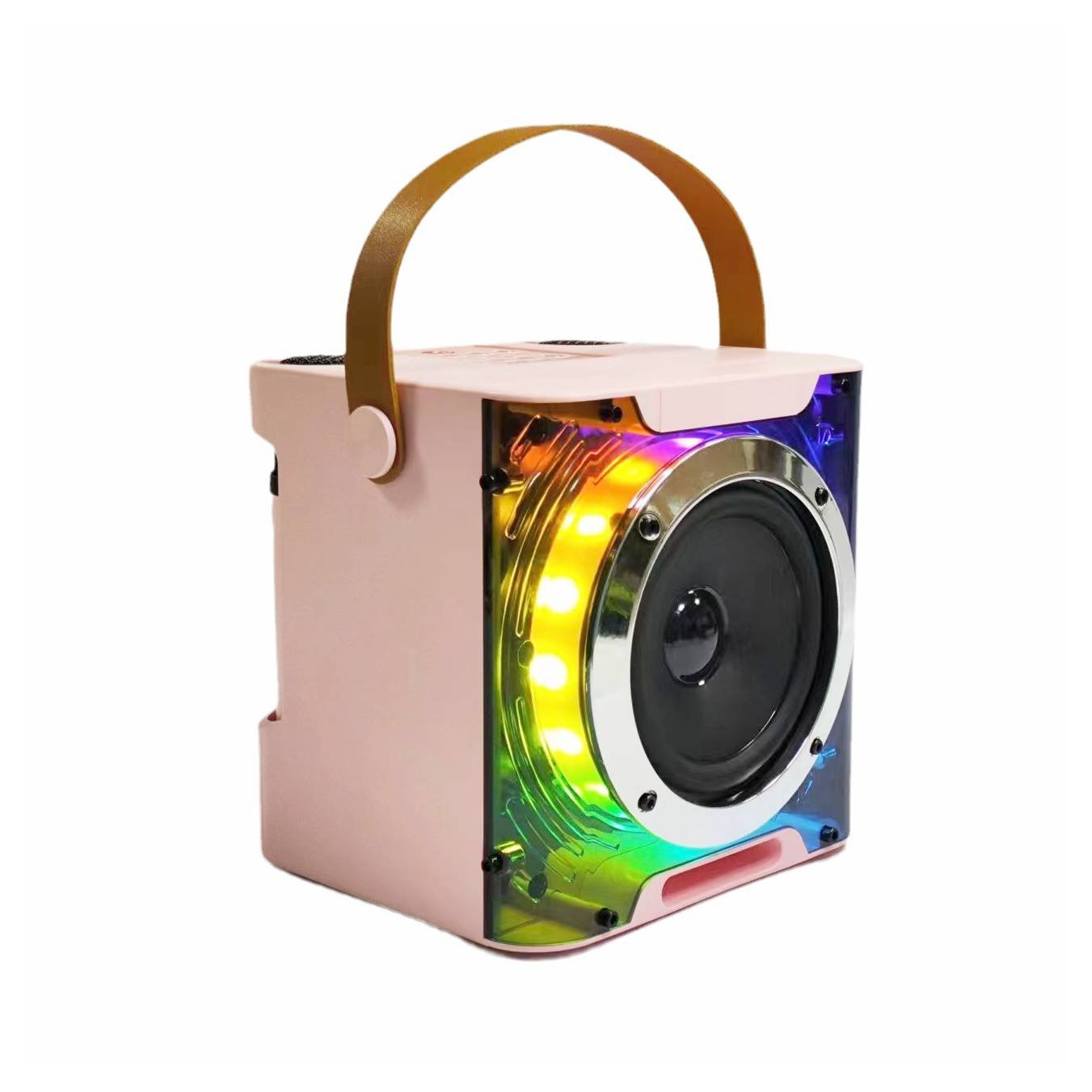 New Arrival KD203 Mini Karaoke Speaker Wireless RGB Bluetooth Speaker karaoke microphone portable sound bar speaker with mic