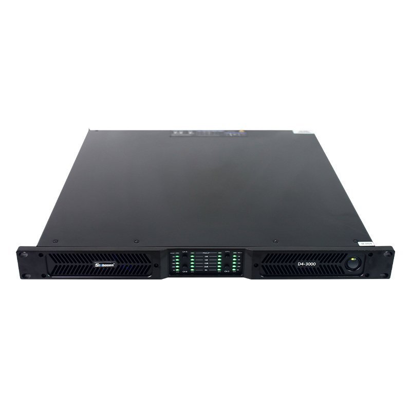 Sound For Concert D4-3000 1U Power Amplifier Professional 20000W Stage 4 Canales 20000Wastt