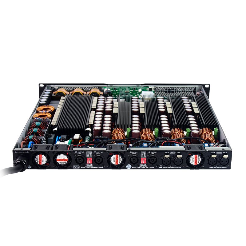 Sound For Concert D4-3000 1U Power Amplifier Professional 20000W Stage 4 Canales 20000Wastt