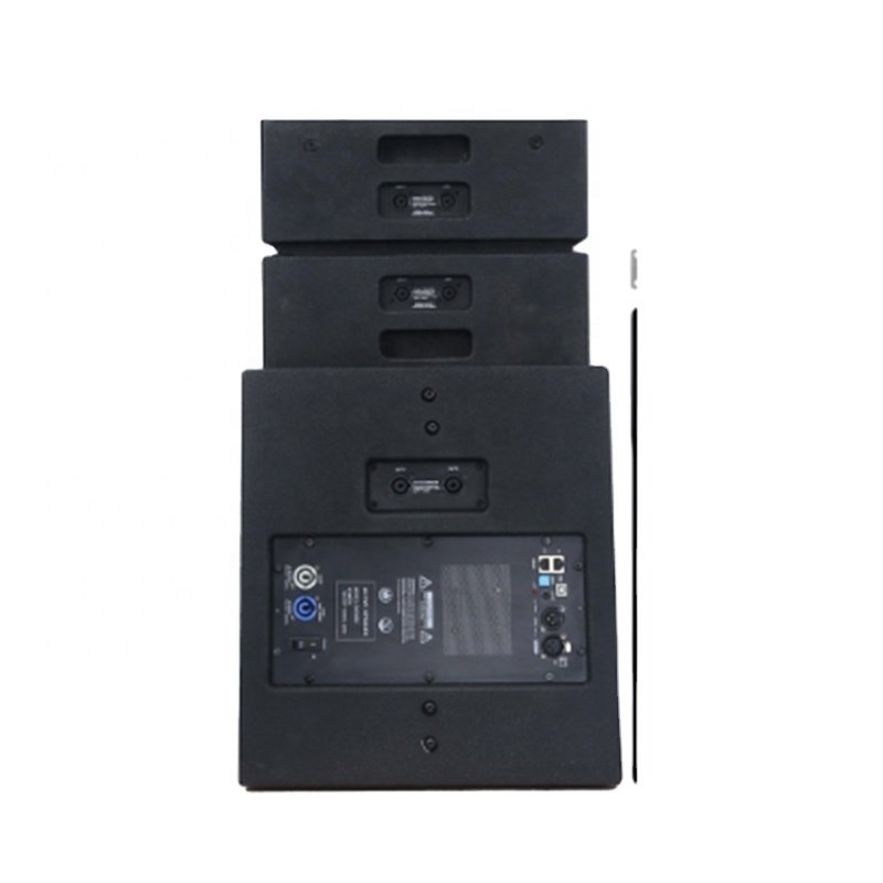 Morin Portable Column PA System 2400W Peak Power Professional Active Line Array Speakers for World Tour and Music Festival