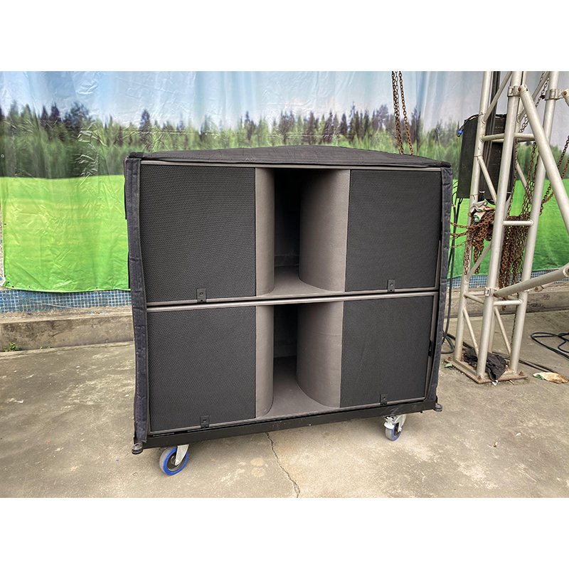 KA28 passive outdoor dual 18 inch subwoofer bass speaker audio system sound