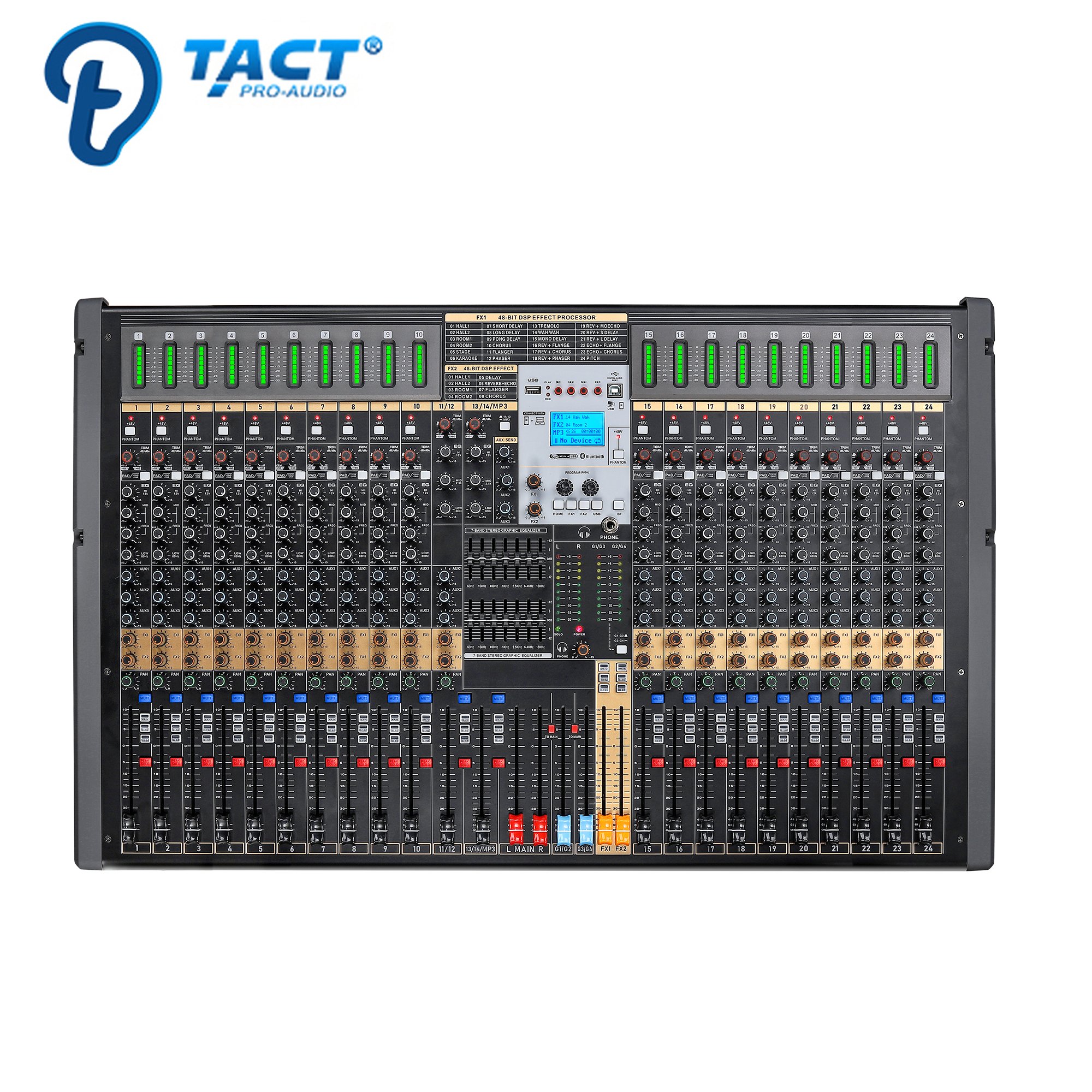 professional audio dj mixer professional sound equipment 24 channel mixer audio