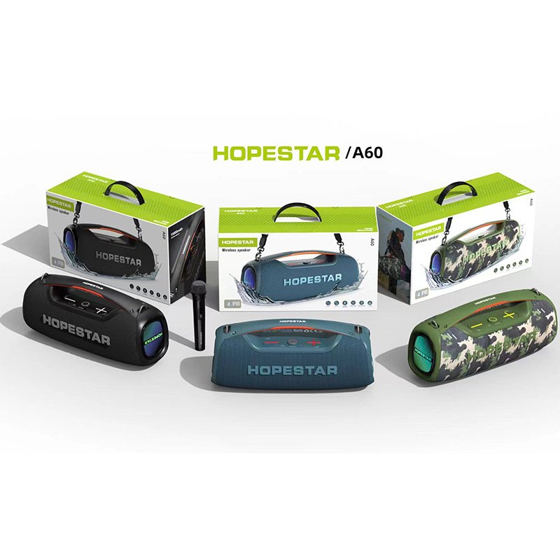 High Power 100W Hope star Sound Equipment Speakers Outdoor Sports Wireless Speaker High Quality BT Portable Waterproof Battery