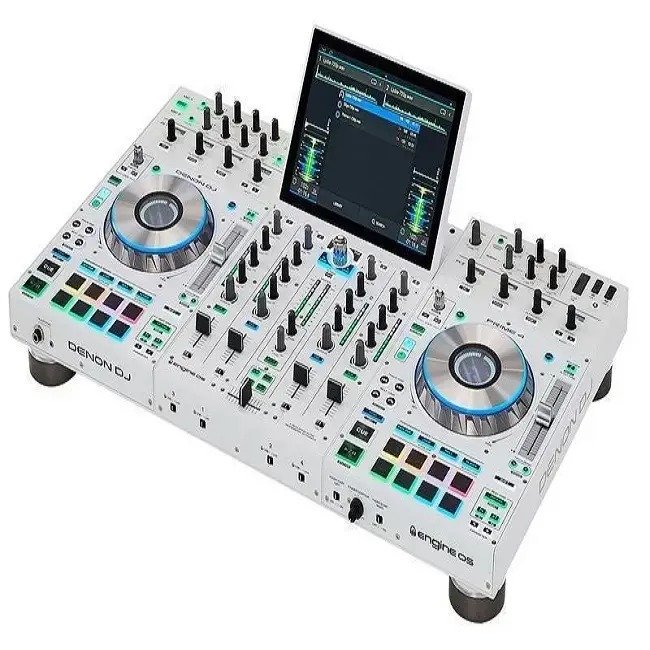 Ready To Ship Denon Dj Prime 4 White - Limited Edition Standalone Dj Controller