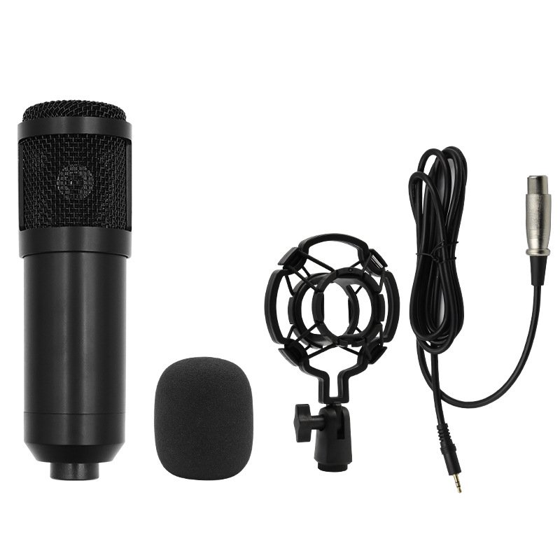Professional V8s Audio Sound Card & Mixers And Microphone Set LiveBroadcast Podcast Recording Usb Studio Audio Interface