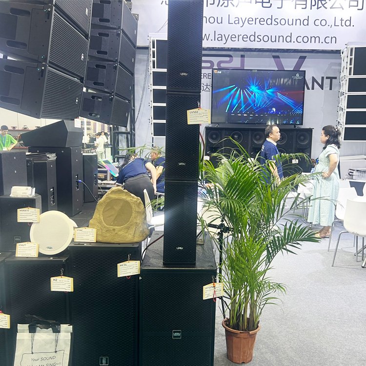 LV502 studio surround sound home theater active columnpowered active line array professional large stage performance set