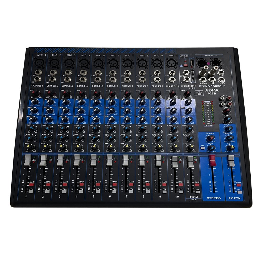 public address sound system Power amplifier speaker microphone mixer equipment