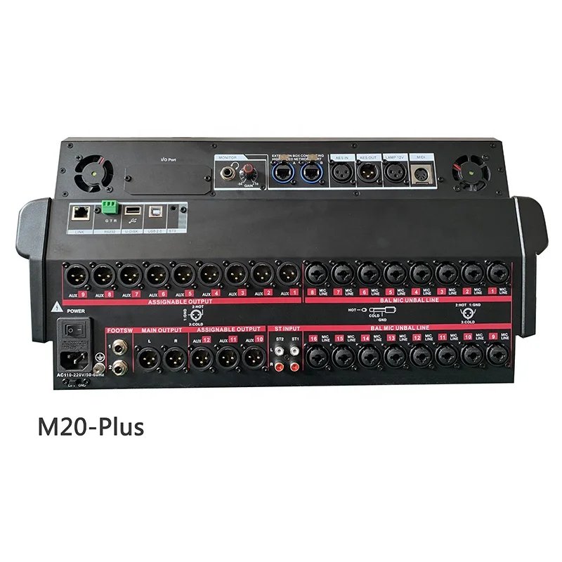 M16 Digital Mixer Produced In China For Events And Stage Digital Mixer Professional Sound Equipment