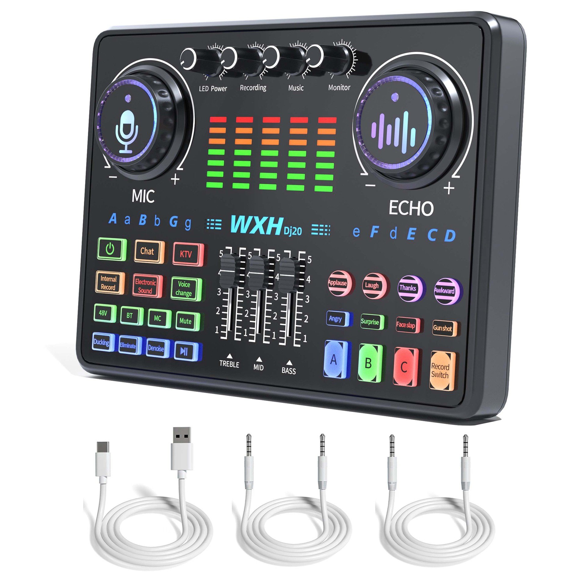 Audio Cards and Mixers Live Microphone BM800 Full Set of Computer Karaoke Recording Equipment Live Sound Cards Original Brand