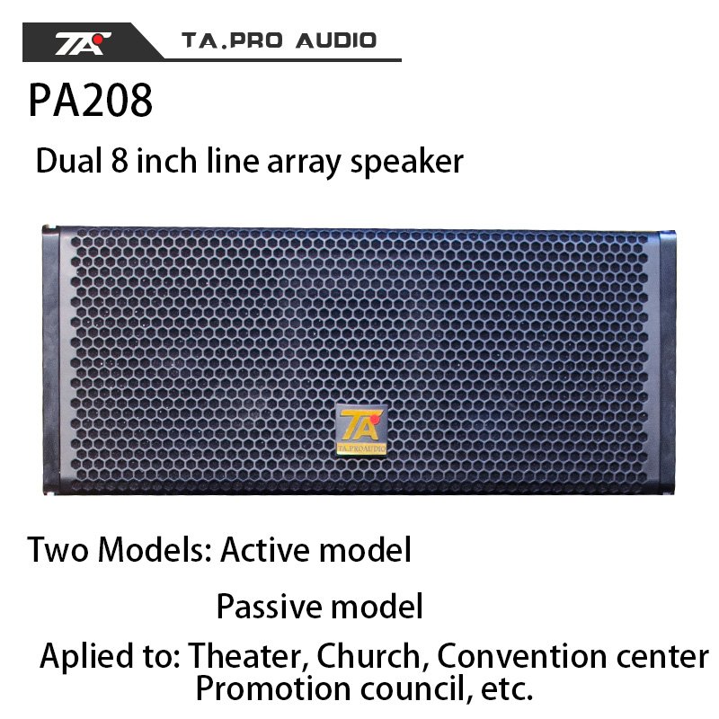 TA audio system sound professional dj 8inch line array system