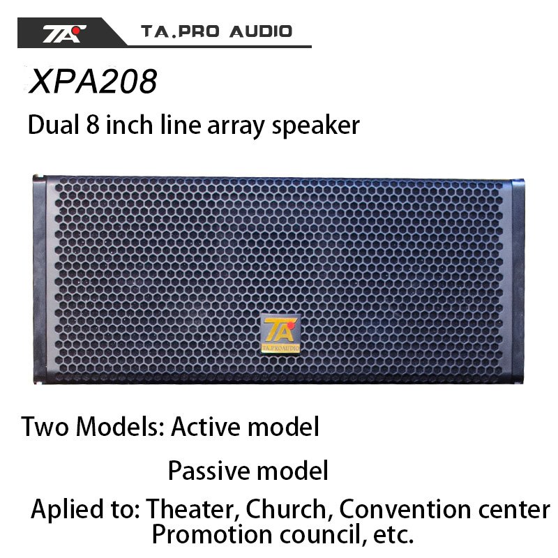 TA audio system sound professional dj 8inch line array system