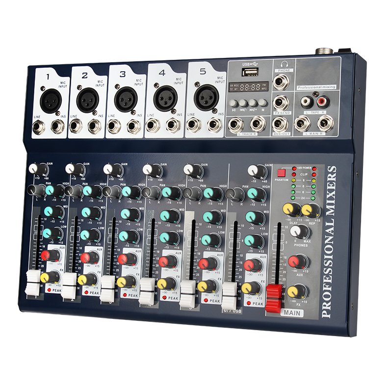 Factory Wholesale Good Price Sound System Audio dj Disco Music Multifunctional Mixer Digital Professional de Audio