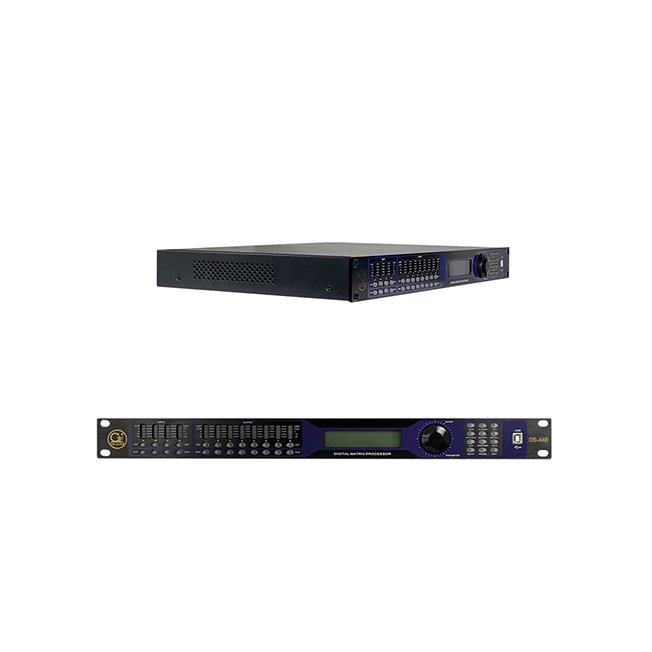 4 input 8 output power amplifier processor big power sound system dsp amplifier processor