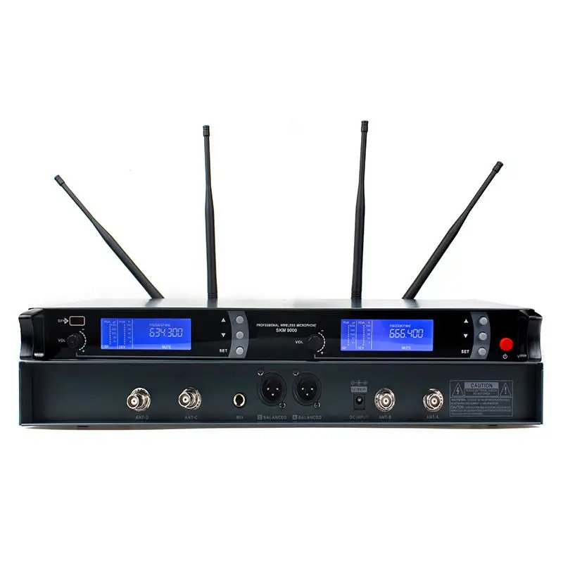 High Quality SKM9000 Professional Cordless Handheld 2000 Series Microphone head Dynamic Mic Vocal Wireless Microfone