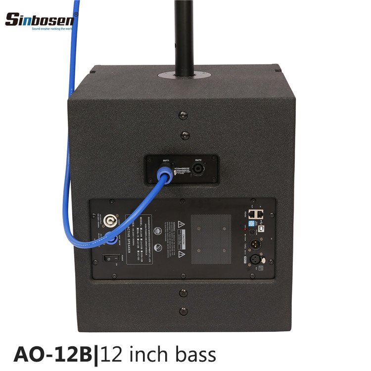 Sinbosen 2 ways mini coaxial line array speakers AO-5.4 speaker audio sound system dual 5 inch line array