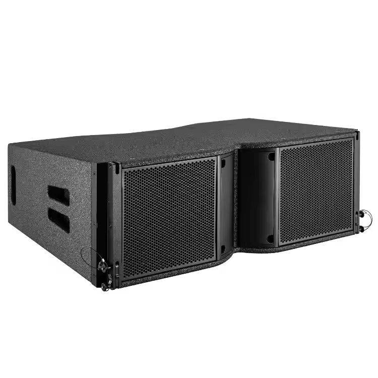 Hot selling good quality T208 double 8 inch line array speaker box professional speaker