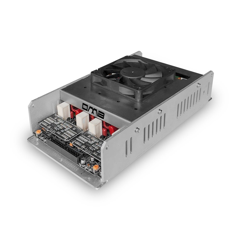 Green Audio Power 500W x 4 SRM Intelligent Audio Track Management Class D 2000W 4-Channel Amplifier Module PFC