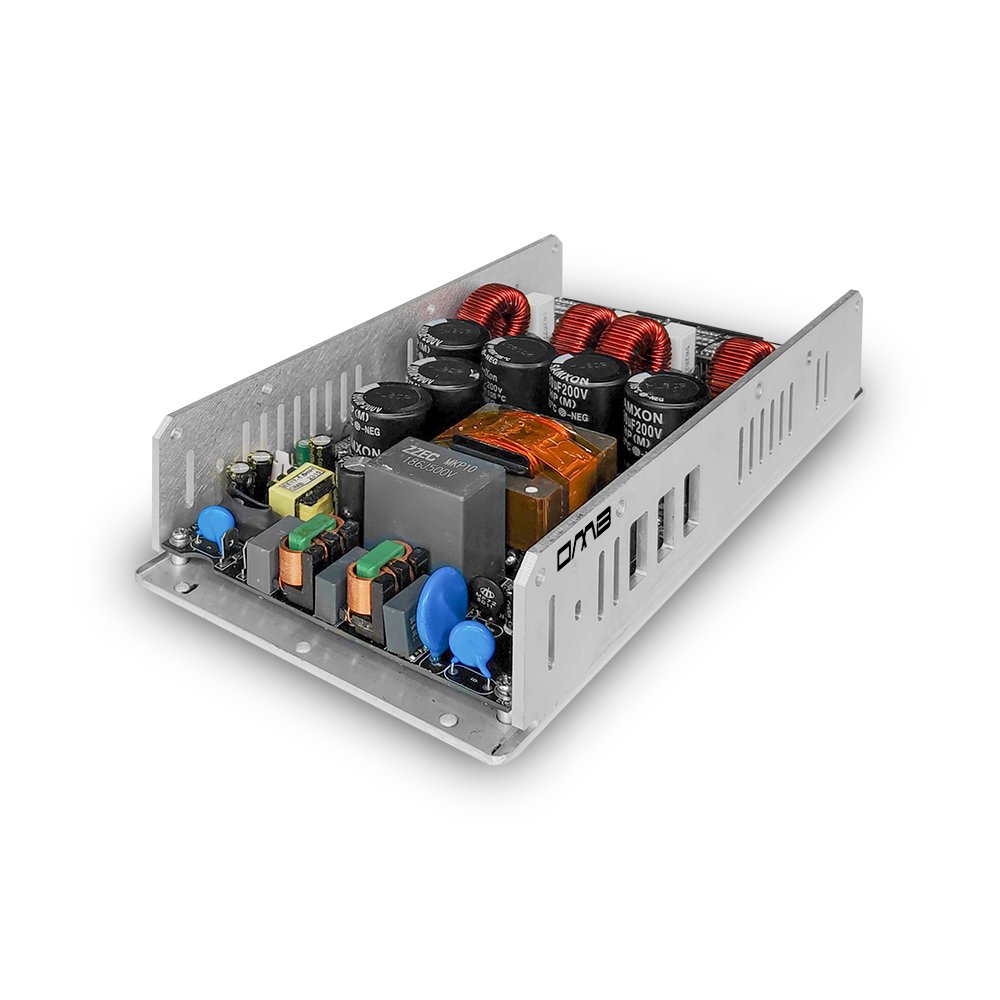 Green Audio Power 500W x 4 SRM Intelligent Audio Track Management Class D 2000W 4-Channel Amplifier Module PFC