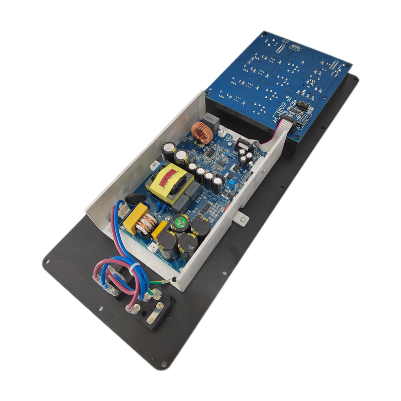Pro Audio DSP Monoblock Mixer Class D Power Amplifier Module with High Efficiency for Audio Sound Equipment for Speakers