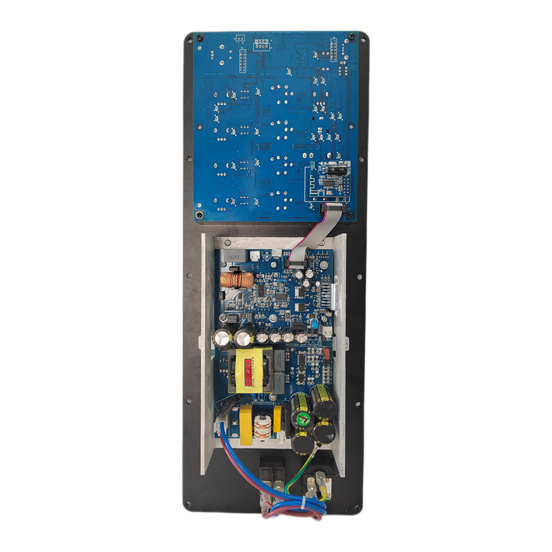 Pro Audio DSP Monoblock Mixer Class D Power Amplifier Module with High Efficiency for Audio Sound Equipment for Speakers
