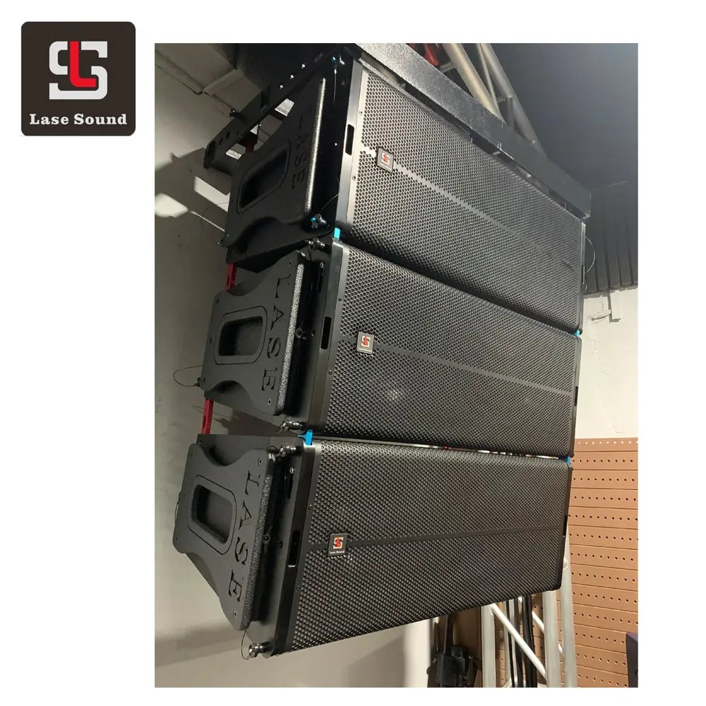 Professional audio LA-6 dual 12 inch Active Line Array with 21 inch bass outdoor concert sound equipment/amplifiers/speaker