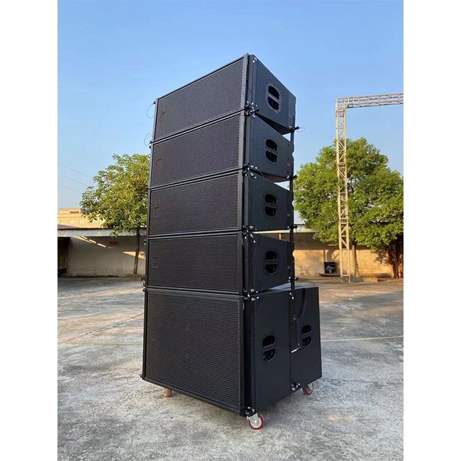 LA210 Active dual 10 12 inch line array speakers pro audio sound system professional audio pa speaker for indoor outdoor wedding