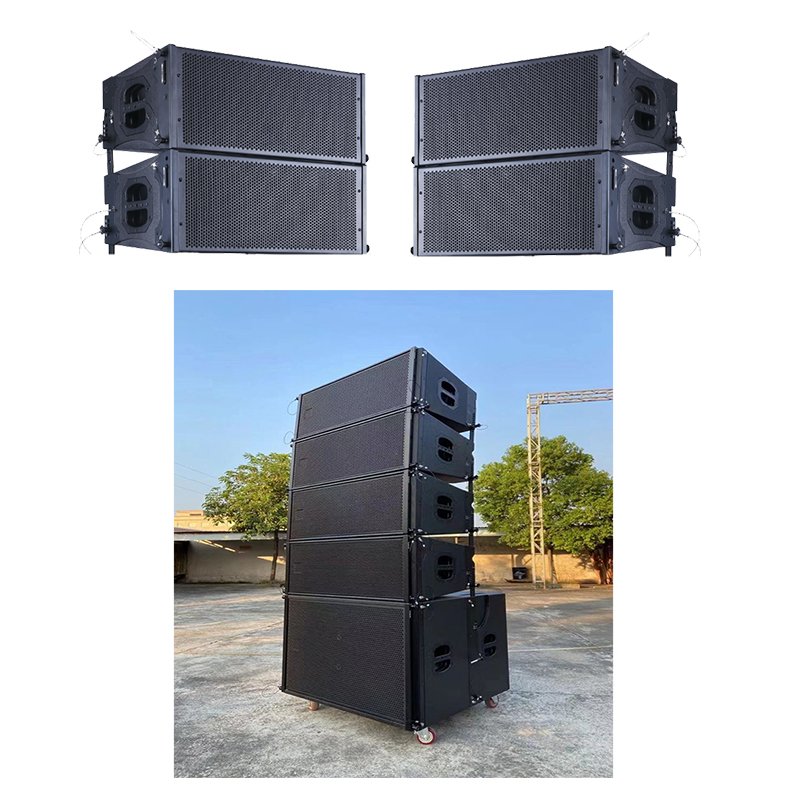 LA210 Active dual 10 12 inch line array speakers pro audio sound system professional audio pa speaker for indoor outdoor wedding