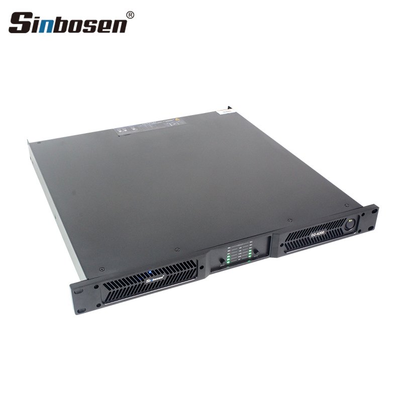 Sinbosen D2-4200 power 5000 watts 1u 2 channel subwoofer amplificateur audio professional amplifier