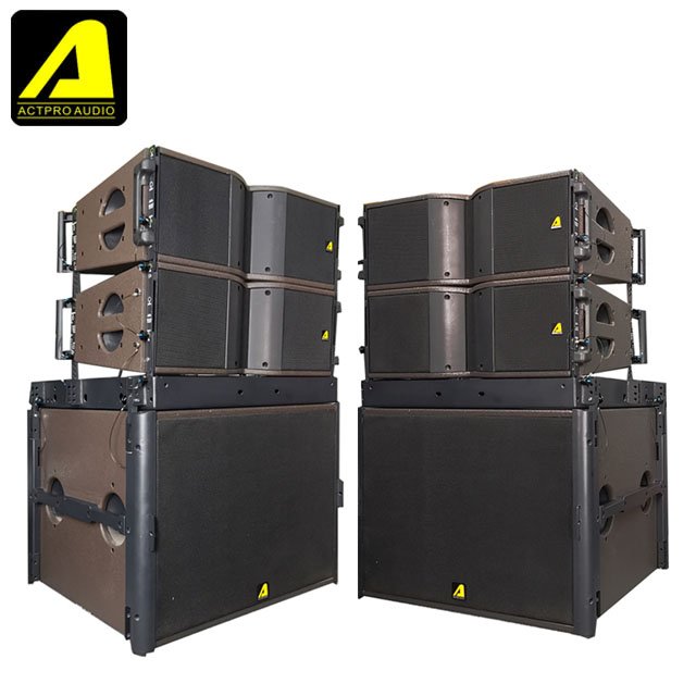 ACTPRO Audio KR208 Dual 8-inch Professional Stage Speakers High Quality Audio Sound Equipment
