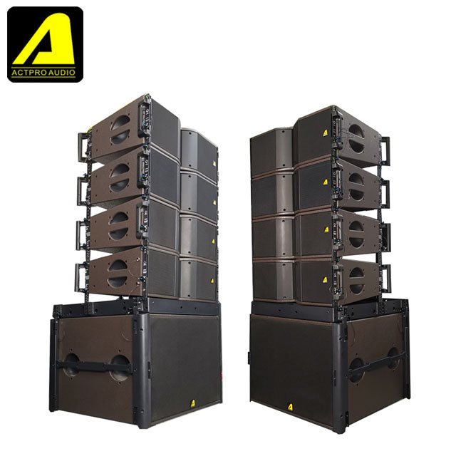 ACTPRO Audio KR208 Dual 8-inch Professional Stage Speakers High Quality Audio Sound Equipment