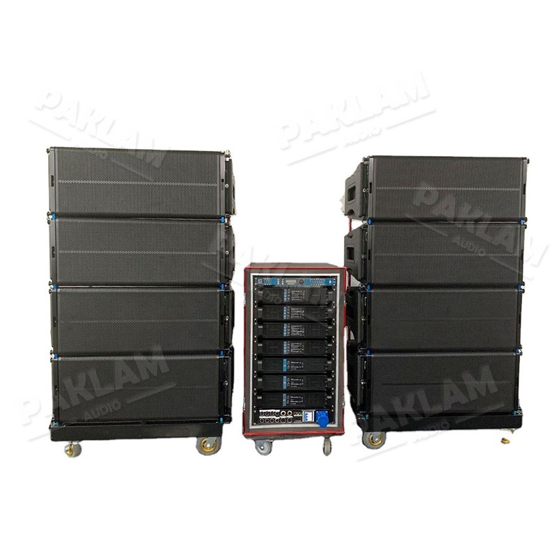 PAKLAM AUDIO Hot Sale 12inch Line Array speaker empty speaker boxes Waterproof empty cabinet for Indoor Outdoor Events Concerts